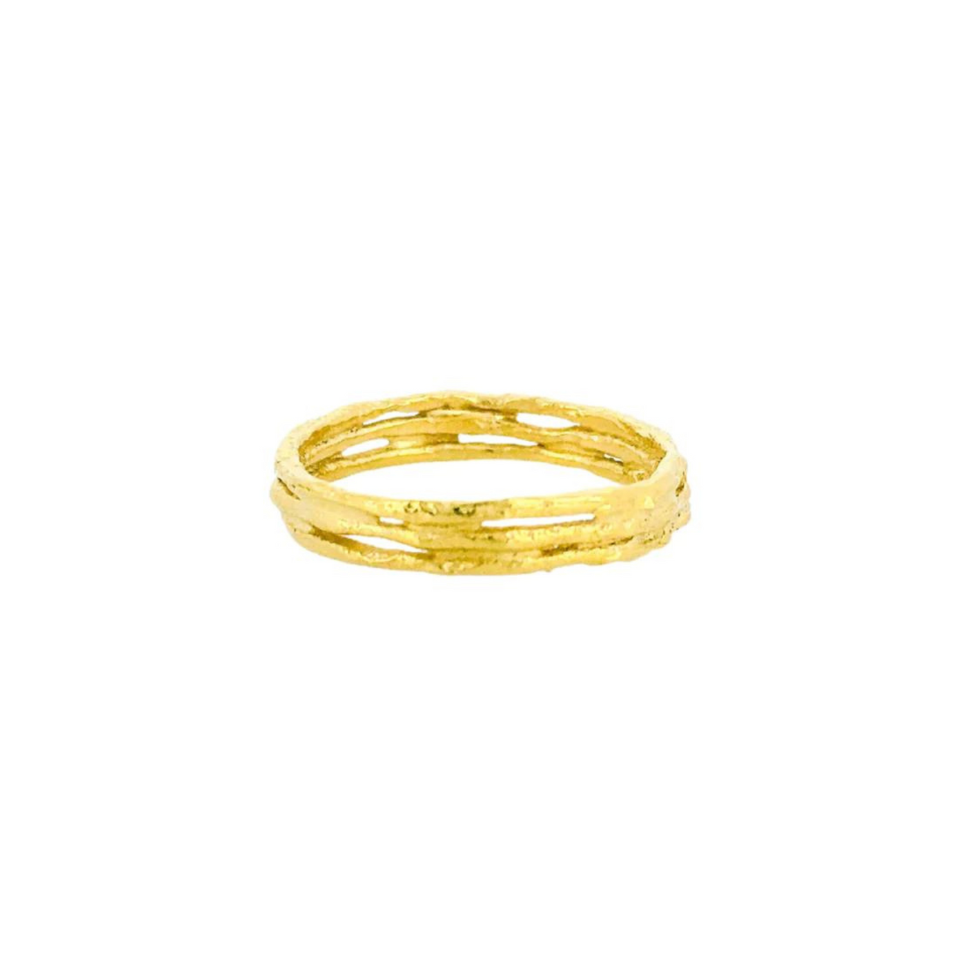 Sharlala Jewellery Twiggy Ring Gold Vermeil - Radical Giving