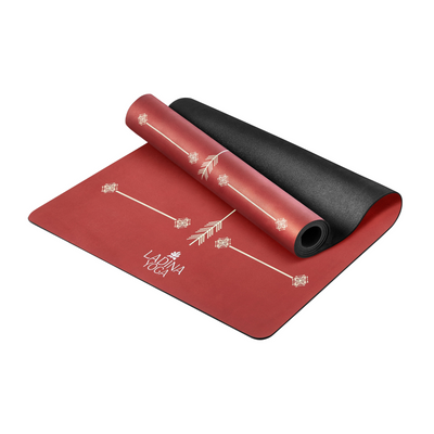 Ladina Warrior Red Velvet Yoga Mat - Radical Giving