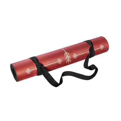 Ladina Warrior Red Velvet Yoga Mat - Radical Giving