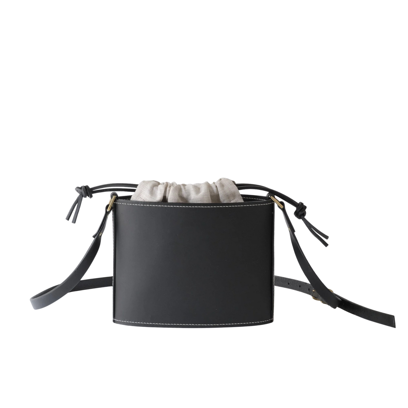 Lucy Welton Handmade Leather Luna Bag Black