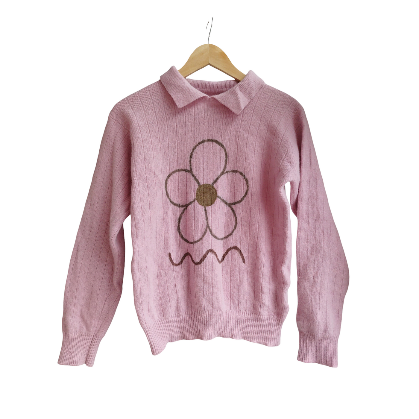 Aff & Jam Hand Pink Fleur Jumper - Radical Living