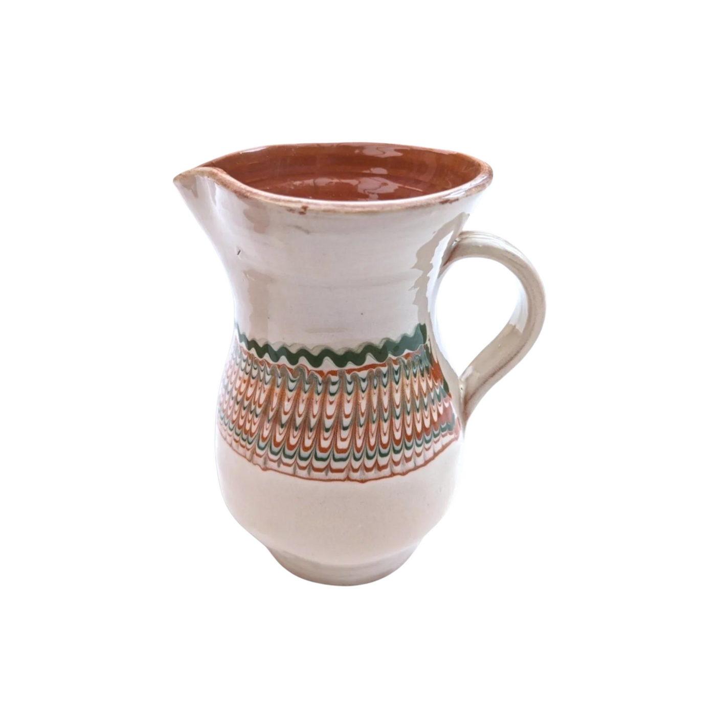 Casa De Folklore Large Ecru Jug 1L - Radical Living 