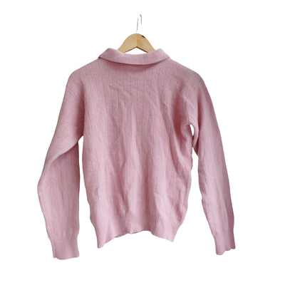 Aff & Jam Hand Pink Fleur Jumper - Radical Living