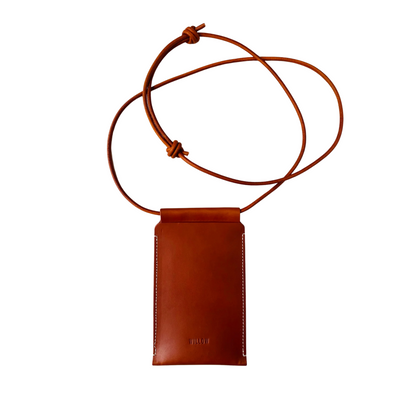 Willow Handmade Leather Phone Carrier