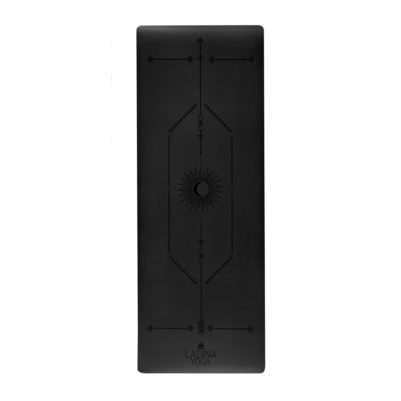 Ladina Yoga Warrior Black Yoga Mat - Radical Giving