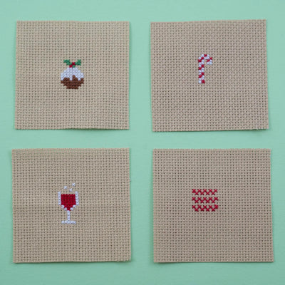 Marvling Bros LTD Make Your Own Christmas Bauble Seasons Greetings Cross Stitch Kit