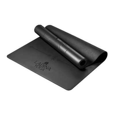 Ladina Yoga Warrior Black Yoga Mat - Radical Giving