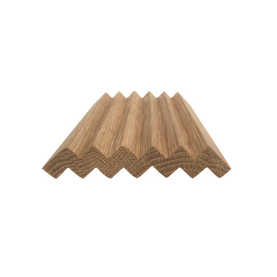 Baycraft Studio Handmade Zig Zag Wooden Soap Dish