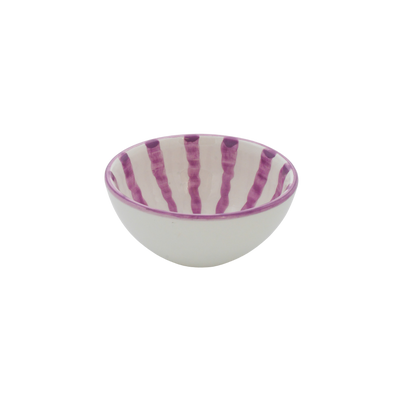 Woven Rosa Hand painted Wave Breakfast Bowl Sorbet - Radical Living