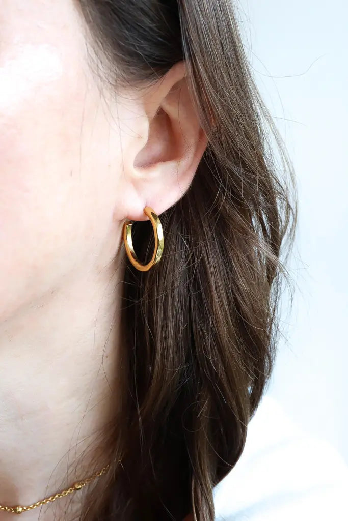 Sofia Dickie Edge Medium Hoops - Radical Living