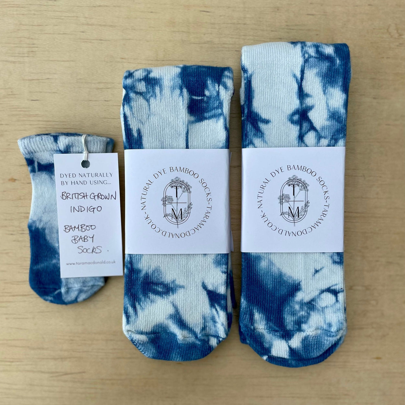 Tara Macdonald Tie Dye Natural Dye Bamboo Socks - Radical Living