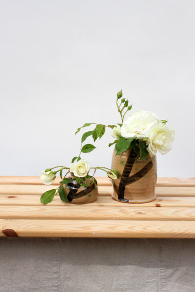 Zosia Handmade Green Leaves Vase - Radical Living