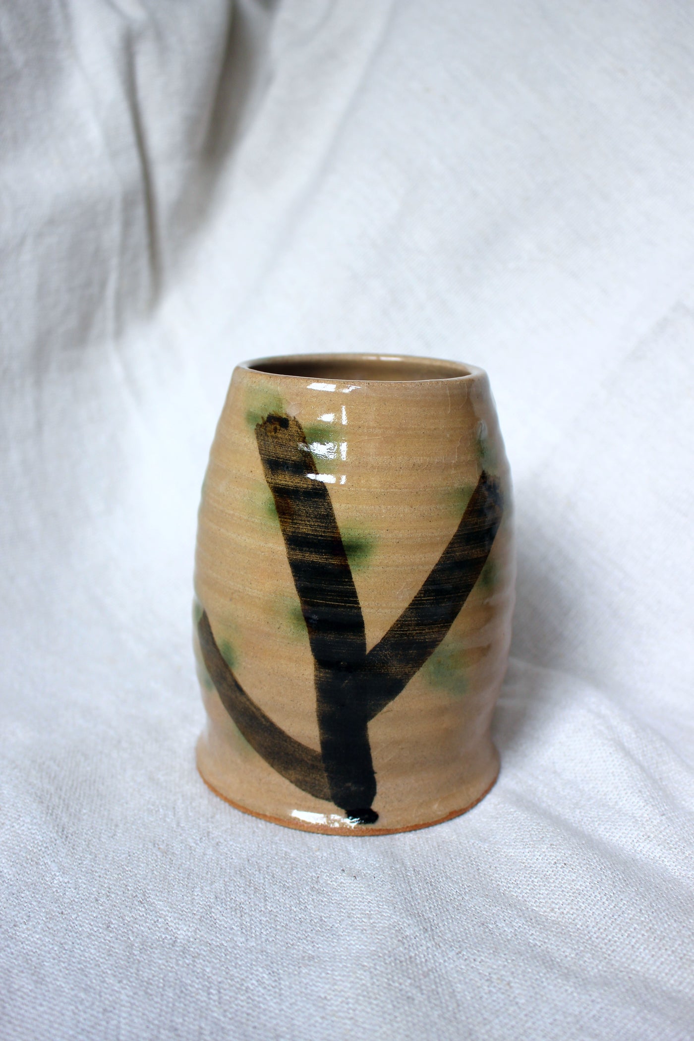 Zosia Handmade Green Leaves Vase - Radical Living