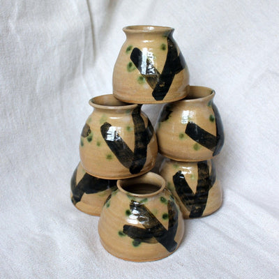 Zosia Handmade Green Leaves Vase - Radical Living