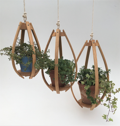 &nbsp;Baycraft Studio Hanging Planter Oak - Radical Living Baycraft Studio Wooden Wall Bracket Oak - Radical Living