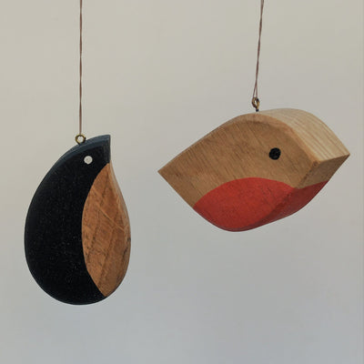 Baycraft Studio Robin Wooden Christmas Decoration - Radical Living