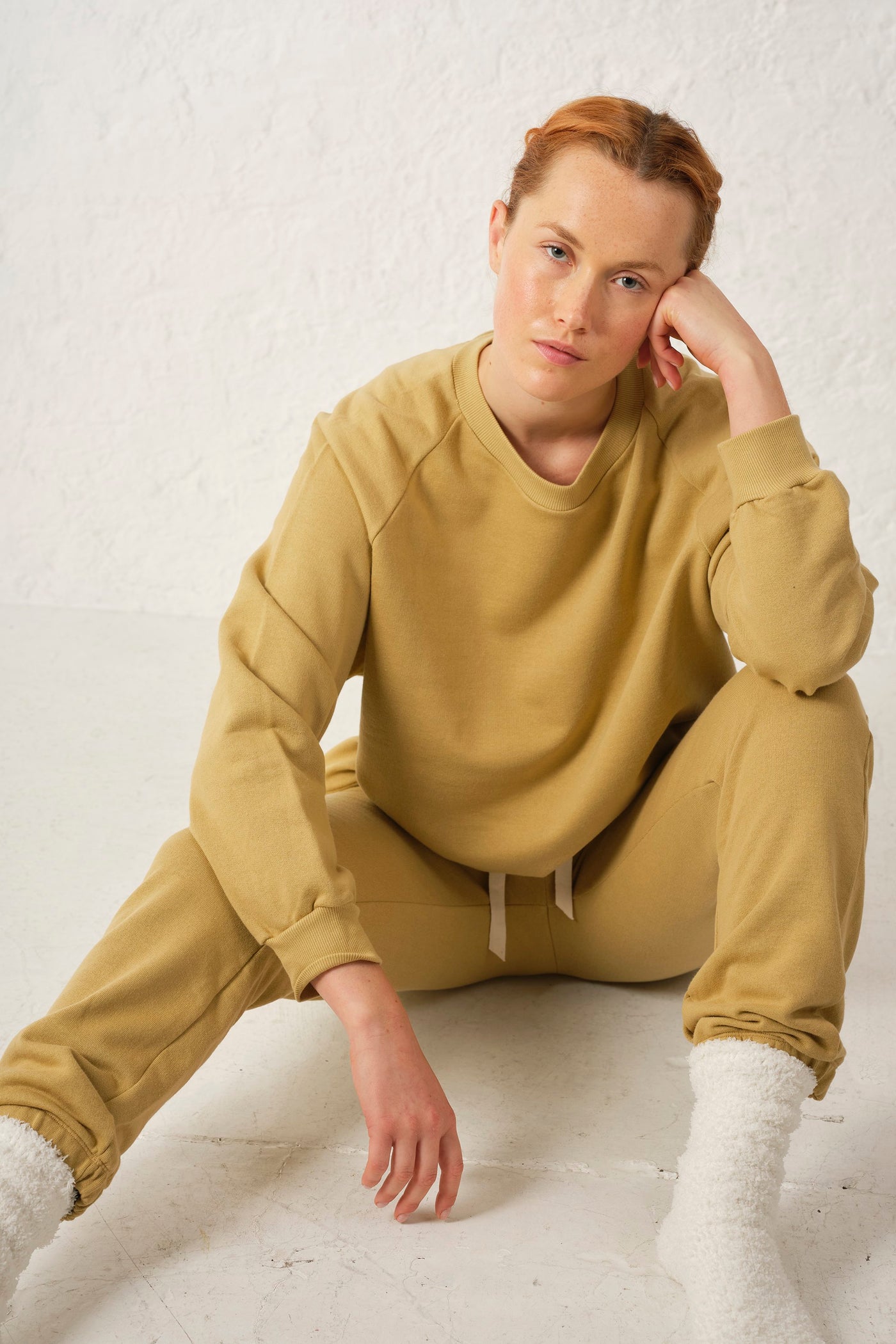 elliot. Ella Lounge Pant in Sand - Radical Giving 