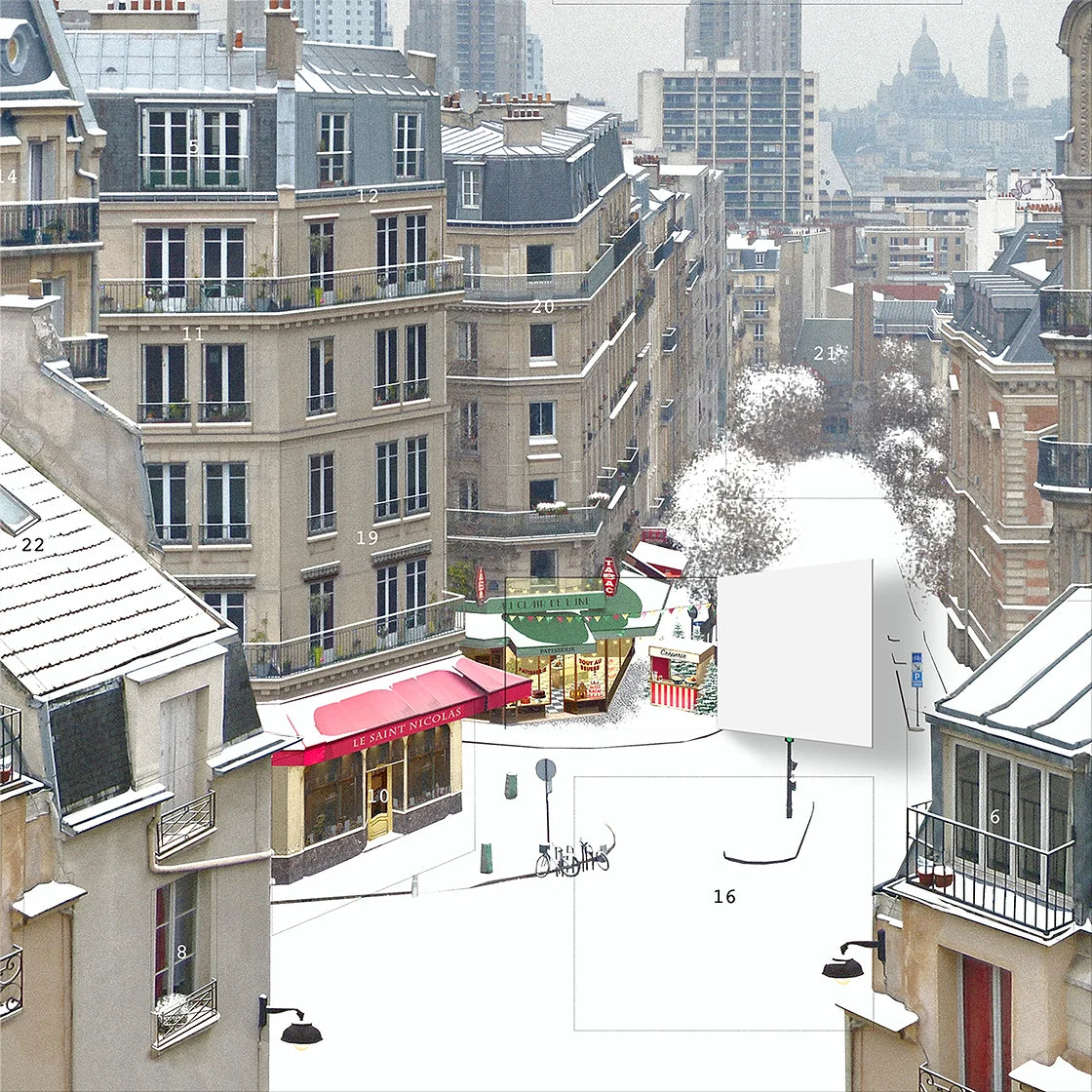 Window Paris Advent Calendar - Radical Living