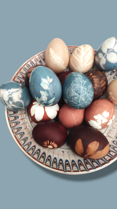 Easter Special Natural Egg Dye Workshop | Sunday 13th April @ 12pm - Radical Living - Casa De Folklore