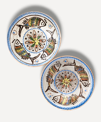 Casa De Folklore Pisces Serving Plate - Radical Living 