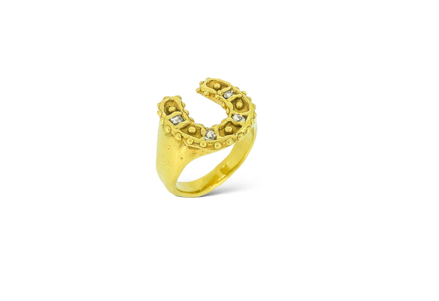 Sharlala Sapphire Horse Ring Gold Vermeil - Radical Giving
