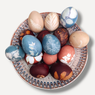 Easter Special Natural Egg Dye Workshop | Sunday 13th April @ 12pm - Radical Living - Casa De Folklore