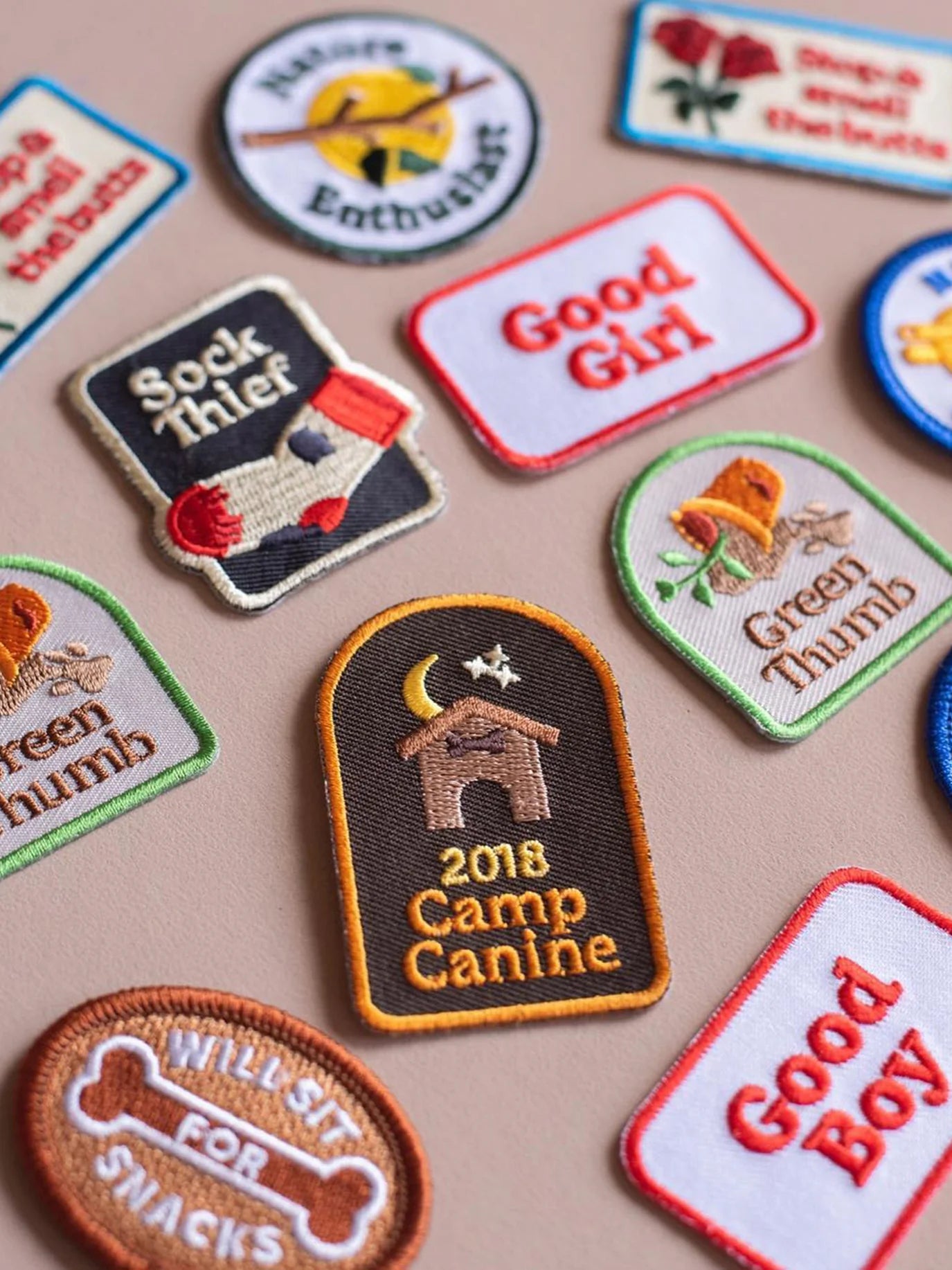 Scouts Honour Good Girl Iron-on Patch for Dogs - Radical Living 