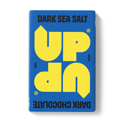 UP-UP Sea Salt Dark Chocolate Bar  - Radical Giving 