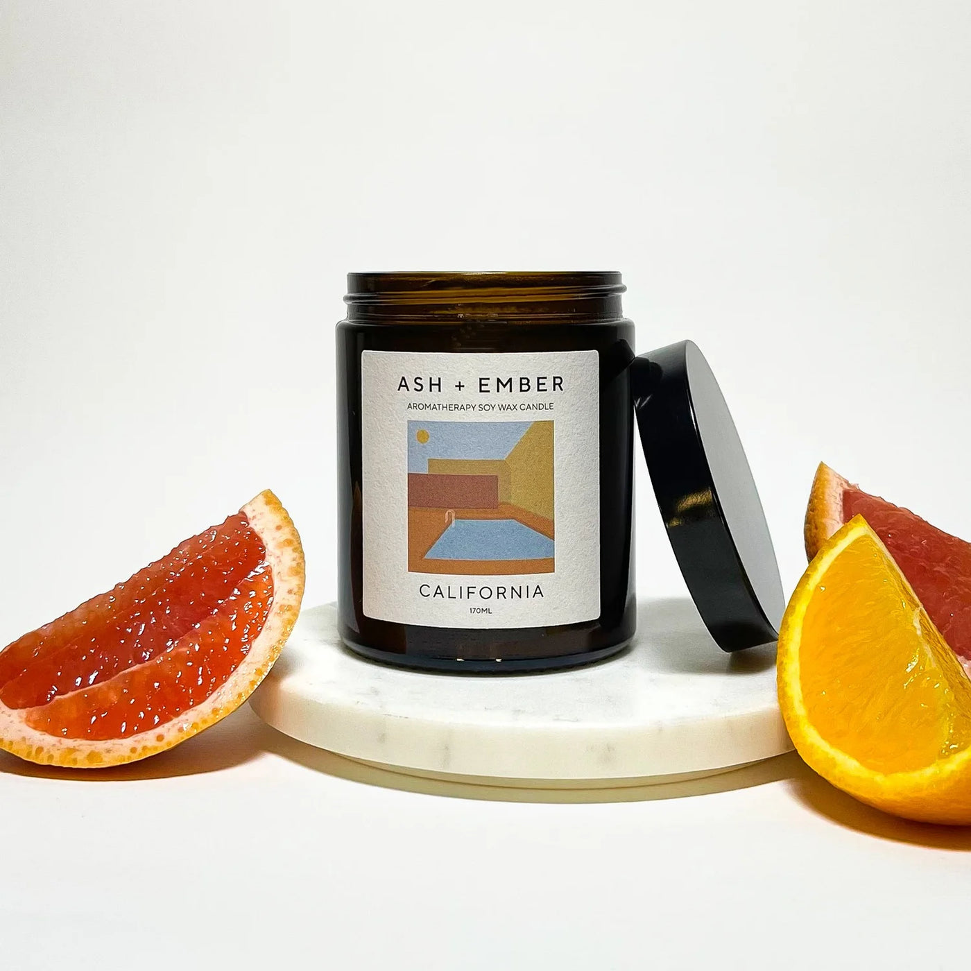Ash & Ember California Aromatherapy Candle