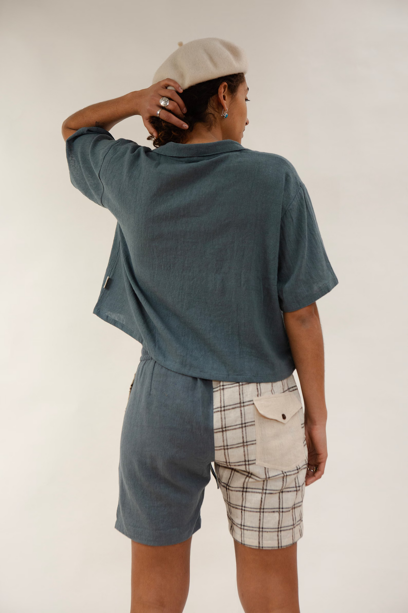 Baana Naturals Cropped Linen Shirt - Radical Living