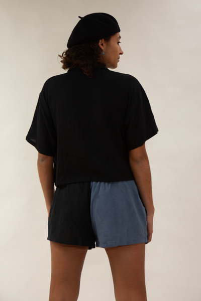 Baana Naturals Cropped Linen Shirt - Radical Living