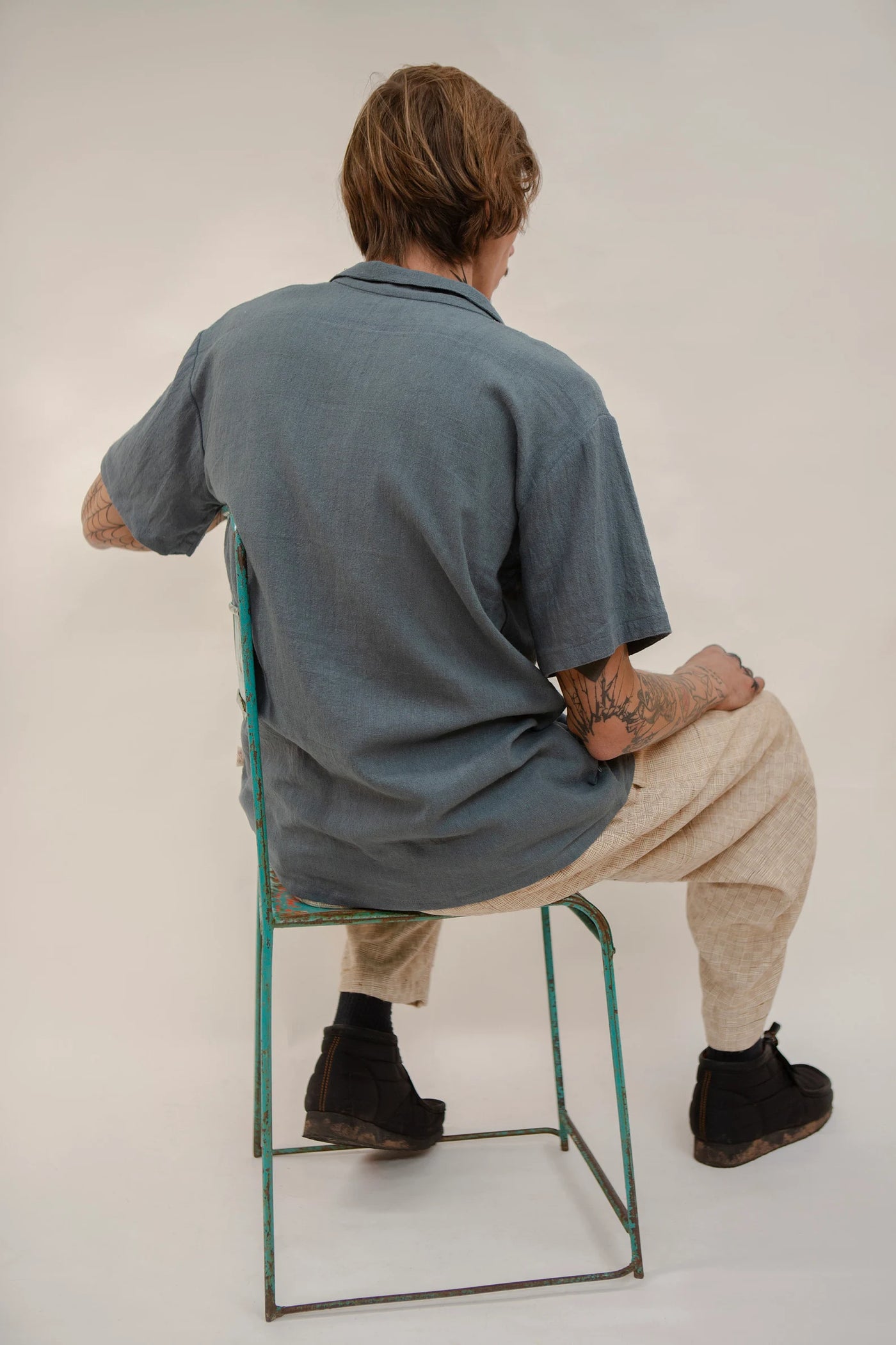 Baana Naturals Unisex Baloon Long Linen Shirt - Radical Living
