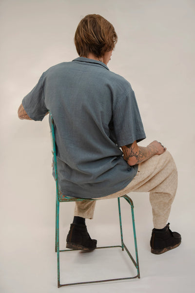 Baana Naturals Unisex Baloon Long Linen Shirt - Radical Living