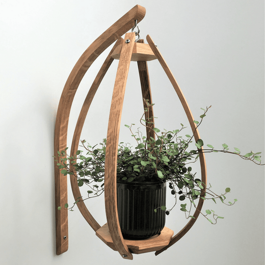 wooden plant hanger bracket Baycraft Studio Oak Wooden Wall Bracket for Home Furnishings – Radical Living
