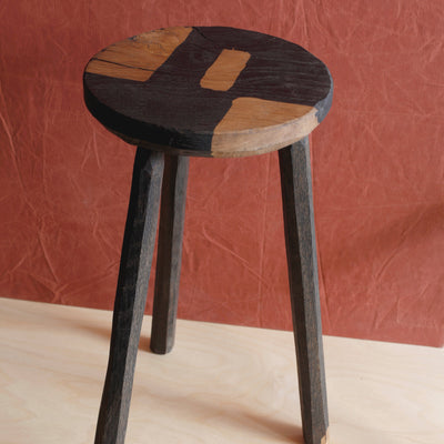 Cahoots Ebonised Oak Stool - Radical Living
