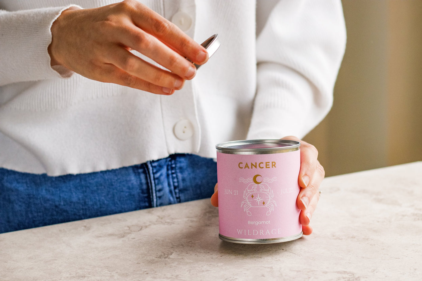 Wildrace Zodiac Collection Cancer Candle - Radical Giving