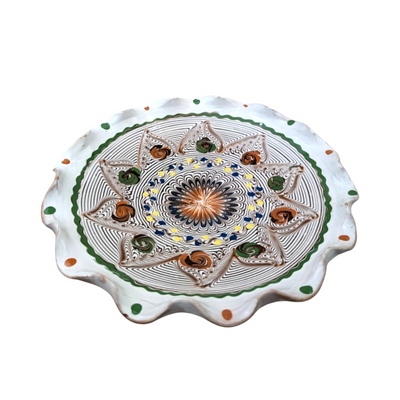 Casa De Folklore Eve Ripple Serving Dish - Radical Living