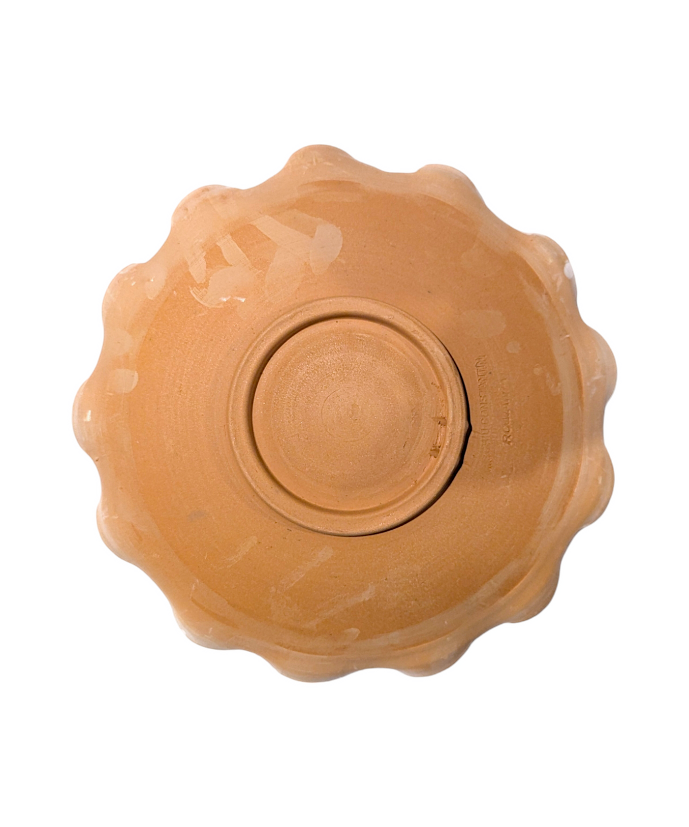 Casa De Folklore Large Ripple Plate Flower Centre - Radical Living