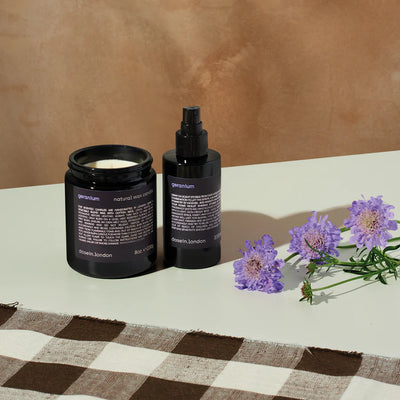 Dasein.London Geranium Natural Wax Candle Home Fragrance Mix 100ml - Radical Living