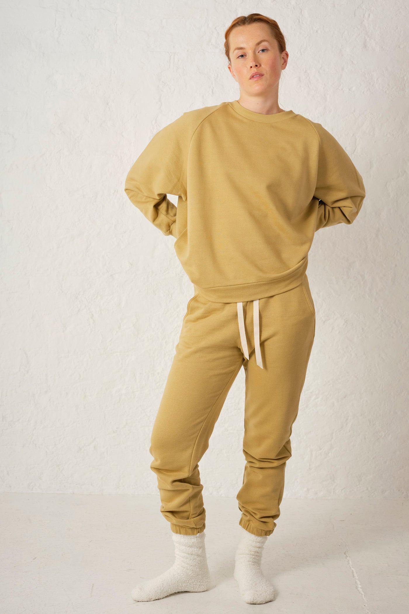 elliot. Ella Lounge Pant in Sand - Radical Living