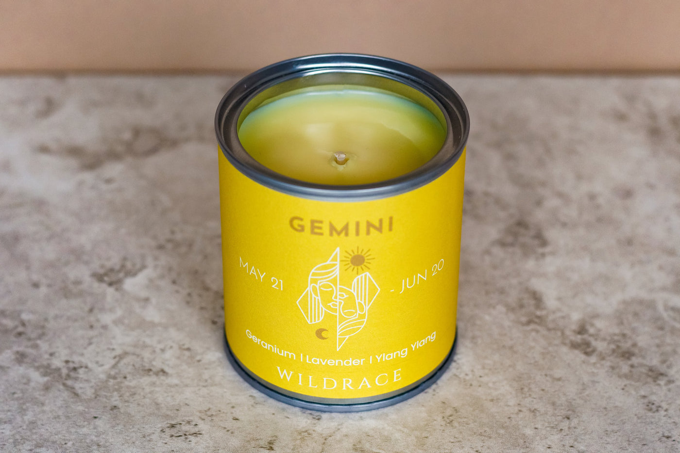 Wildrace Zodiac Collection Gemini Candle - Radical Giving 