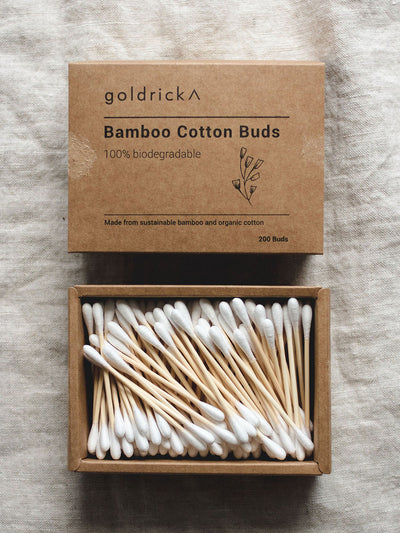 Goldrick Bamboo Cotton Buds - Radical Living