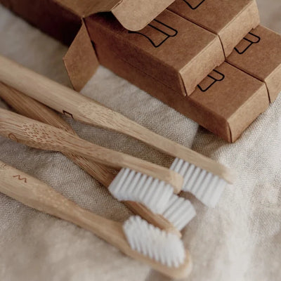Goldrick Bamboo Toothbrush Adult 4 Pack - Radical Living