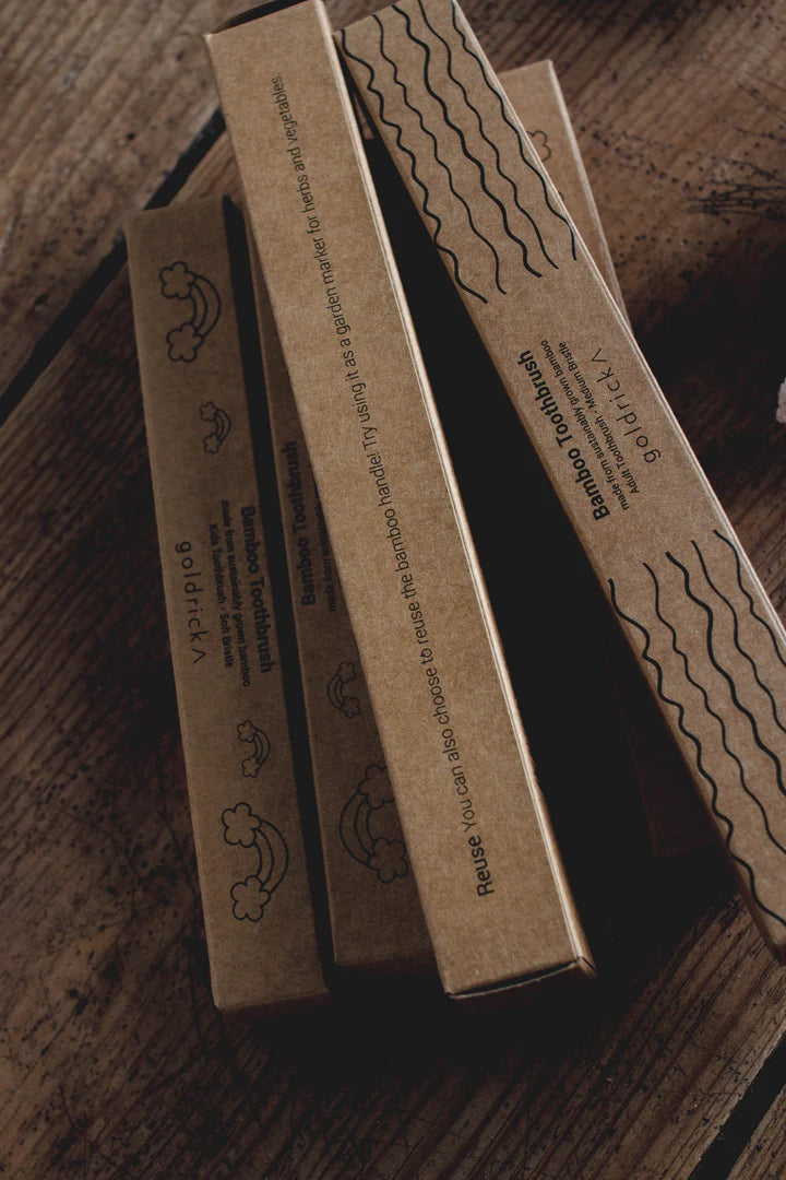 Goldrick Bamboo Toothbrush Kids - Radical Living