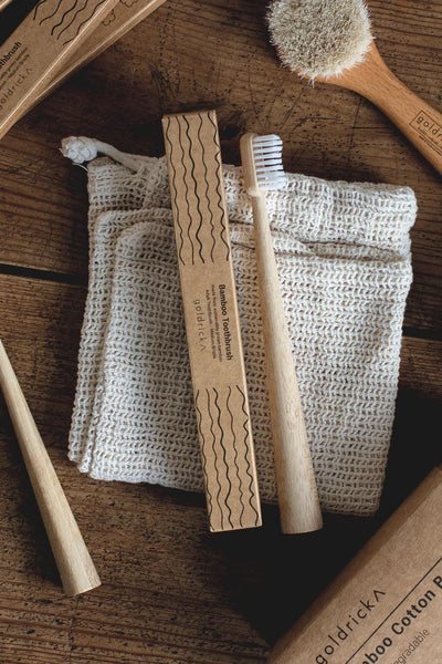 Goldrick Bamboo Toothbrush Kids - Radical Living