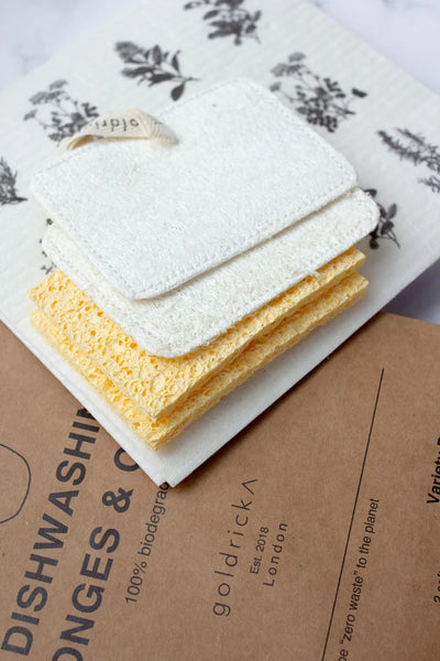 Goldrick Cloth & Sponge Set - Radical Living