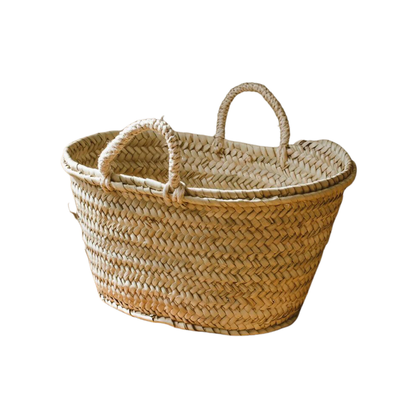 Goldrick Small Vegan Palm Leaf Basket - Radical Living
