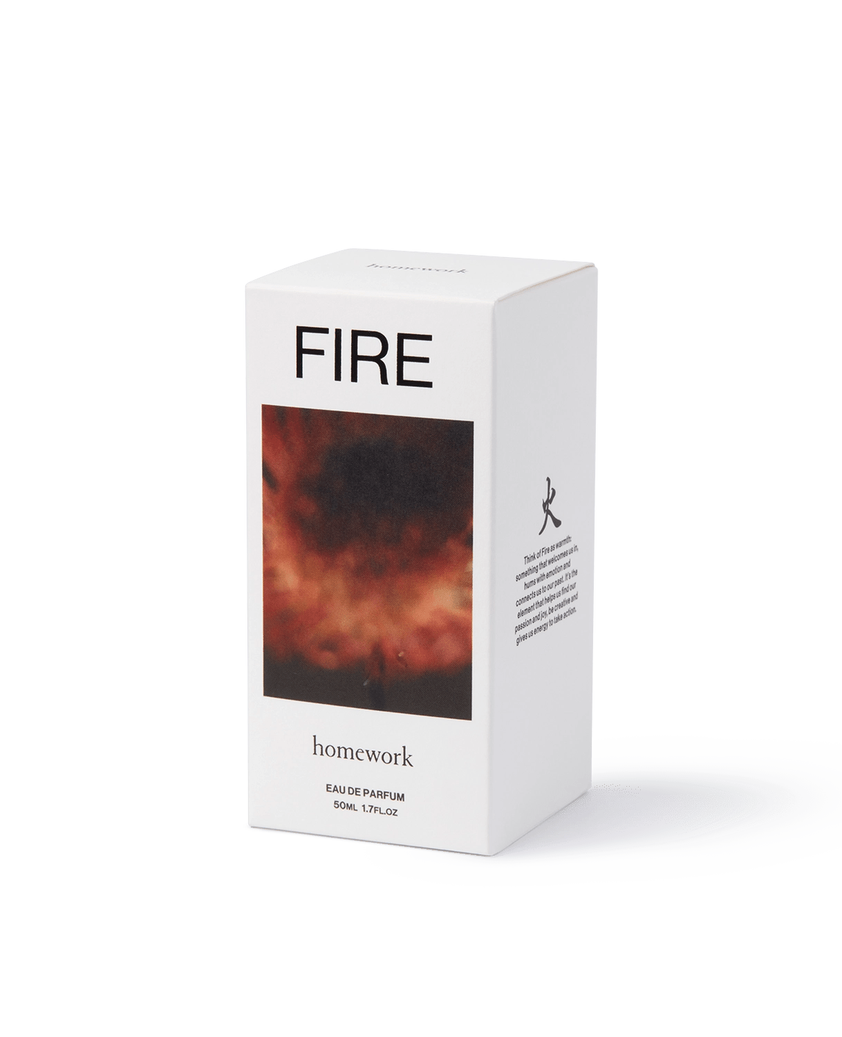 Homework Fire Eau de Parfum - Invigorating Signature Scent – Radical Living