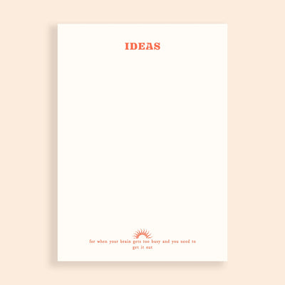 Lately Studio A6 Ideas Notepad - Radical Giving