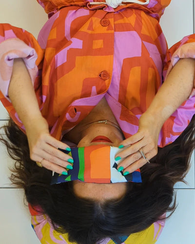 Irregular Sleep Patchwork Meditation Eye Pillow
